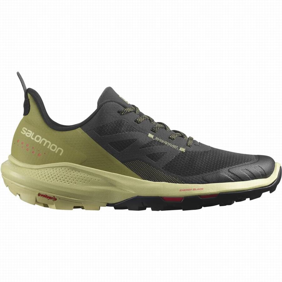 Salomon Outpulse Vandringsskor Herr Olivgröna/Svarta [VLY4154YS]